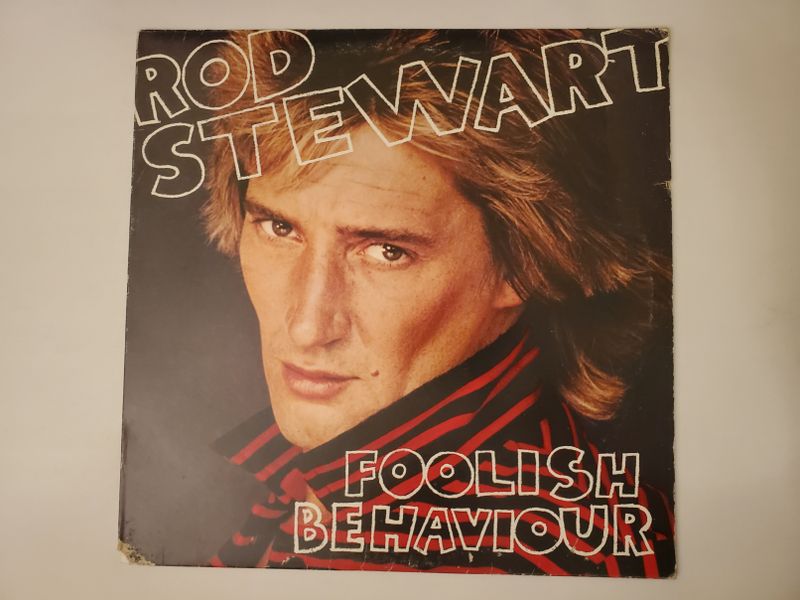 Rod Stewart Foolish Behaviour vinyl record